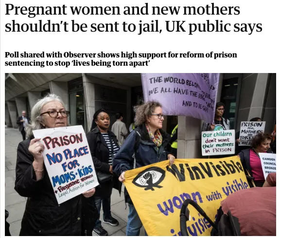 Mother's Day protest March 2024