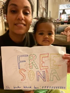 Free Sonia campaign January 2025