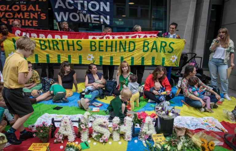 Vigil outside Ministry of Justice September 2023